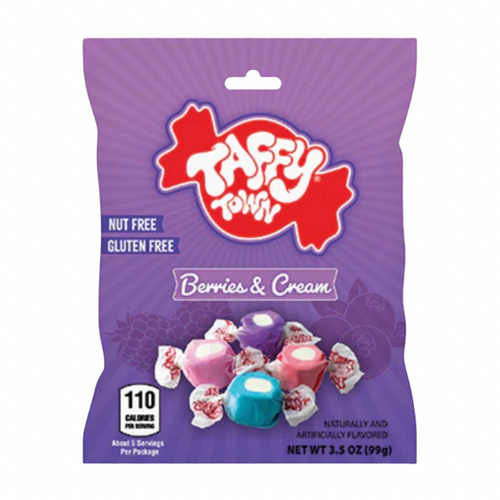Salt water taffy Berries & Creme Pouch Bags