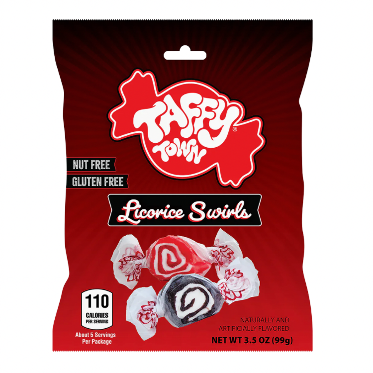 Salt water Licorice Swirls Bag