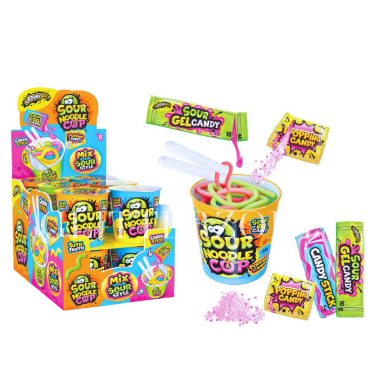 Candy noodlecup zuur