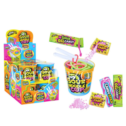 Candy noodlecup zuur