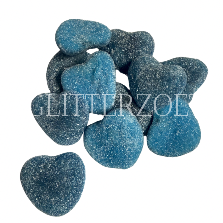 Filed Blauwe hartjes