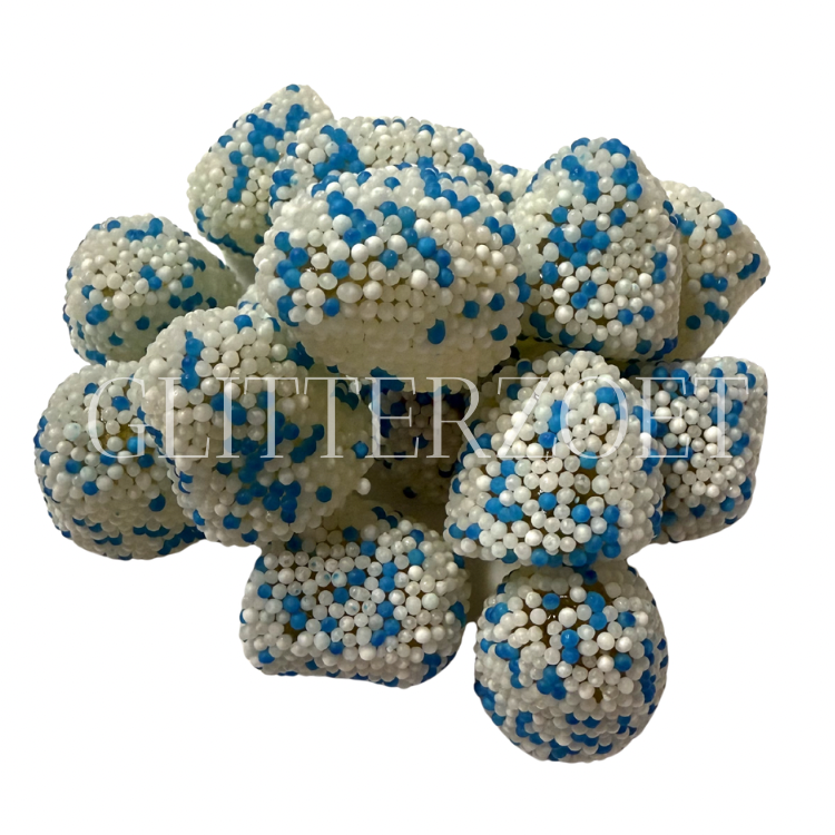 Berries blauw-wit