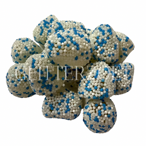Berries blauw-wit