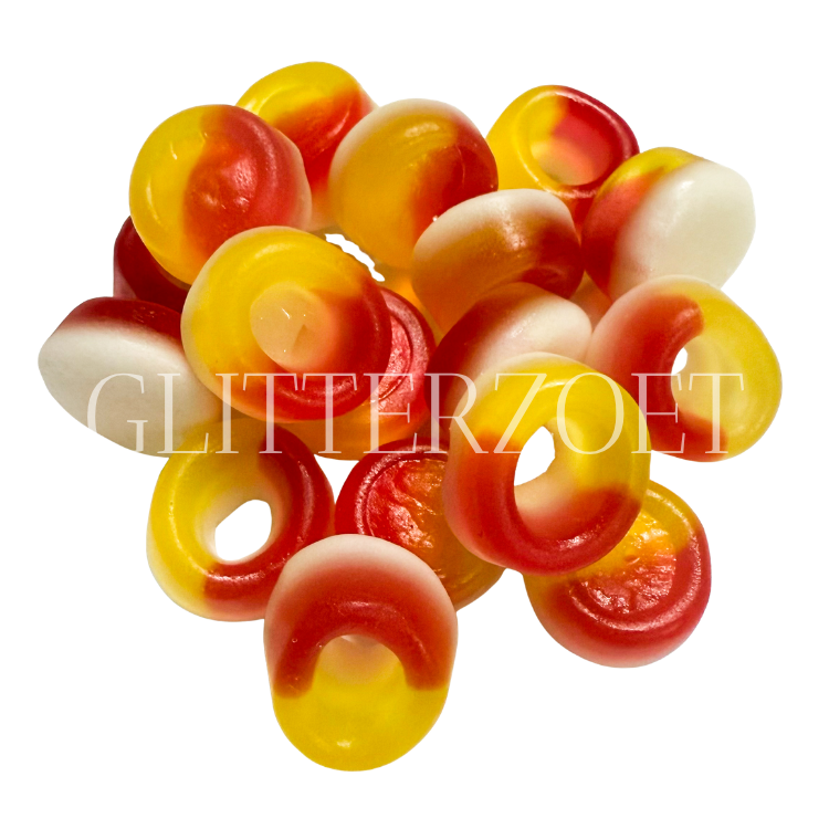 Jelly perzik ringen