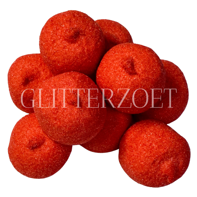Spekbol aardbei