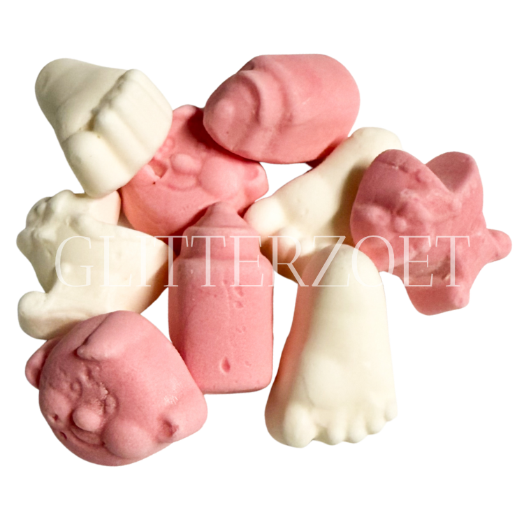 Geboorte foam roze