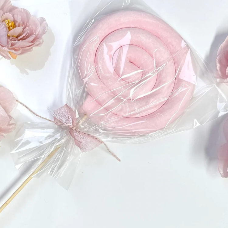 Speklolly XXL roze