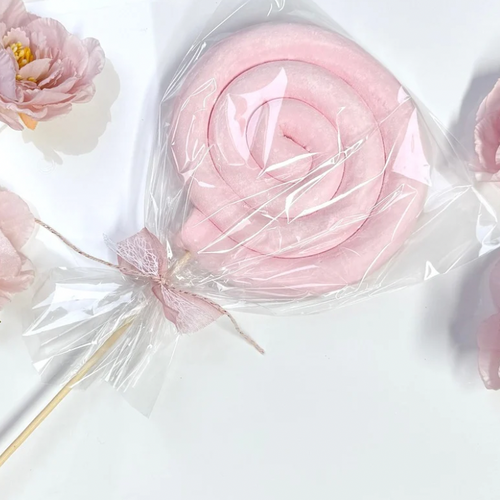 Speklolly XXL roze