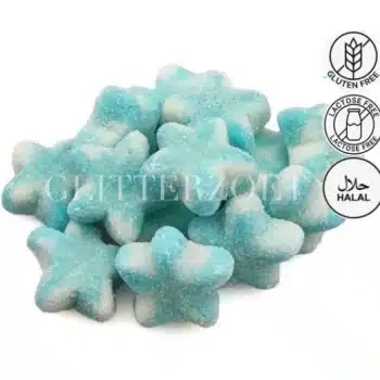 TWIST STARS BLAUW > zoet <